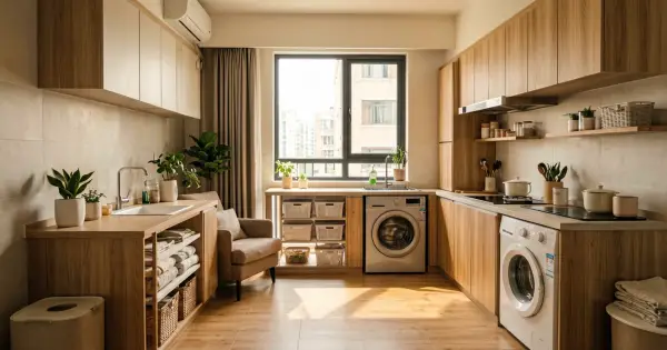 Balcony to Laundry: 2sqm Utility Zone Makeover
