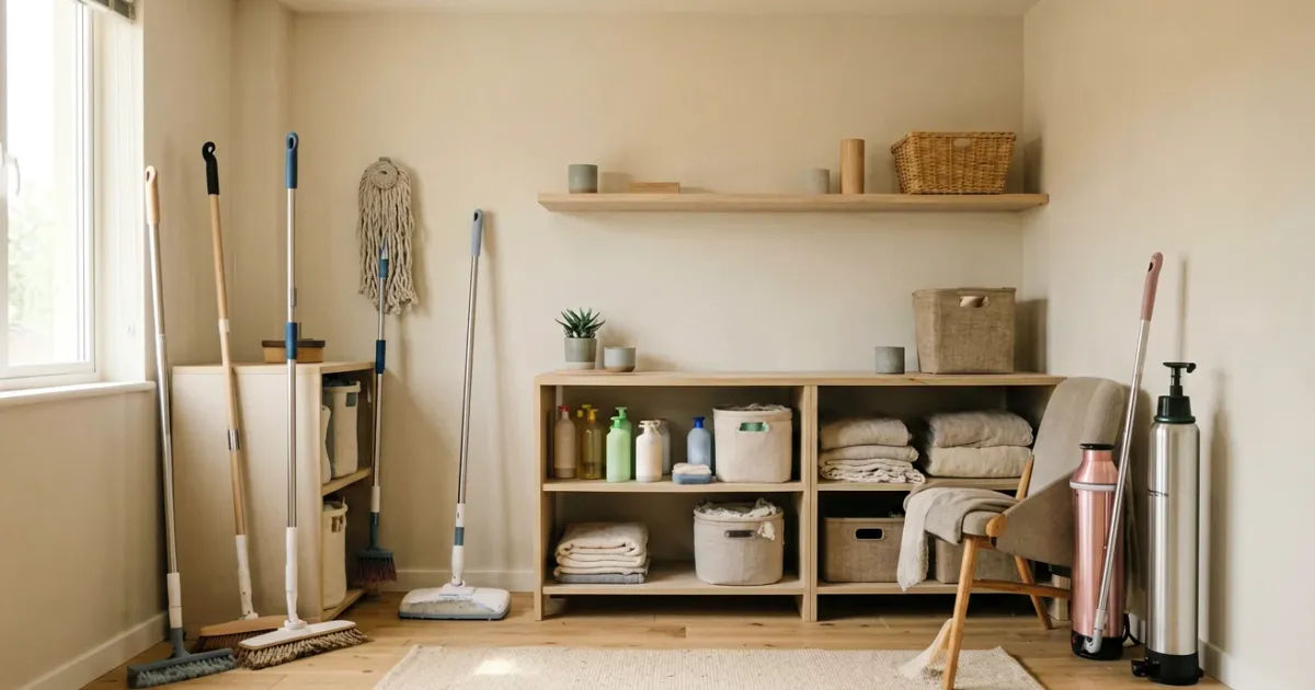 Cleaning Supplies Storage: 10 Small Apartment Hacks