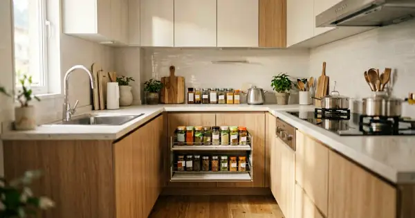Kitchen Narrow Gap Storage Guide: Maximize Every Inch Under 15cm