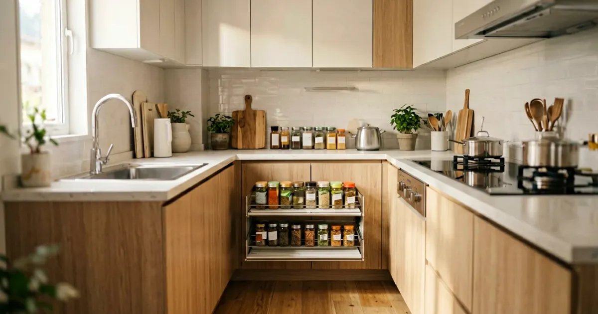 Kitchen Narrow Gap Storage Guide: Maximize Every Inch Under 15cm