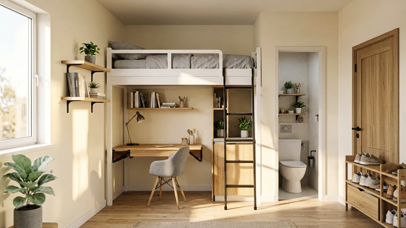 Micro-Apartment 20sqm Extreme Storage: The Ultimate Single-Person Living Methodology