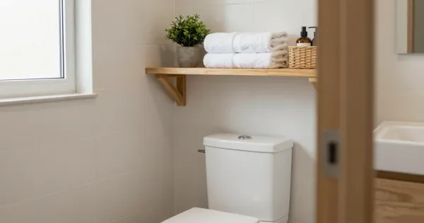 Over-the-Toilet Storage: 5 Fixes for Wasted Bathroom Space