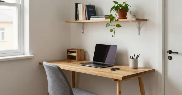 Small Home Office Organization: Create a Productive Workspace Under 10 Square Meters