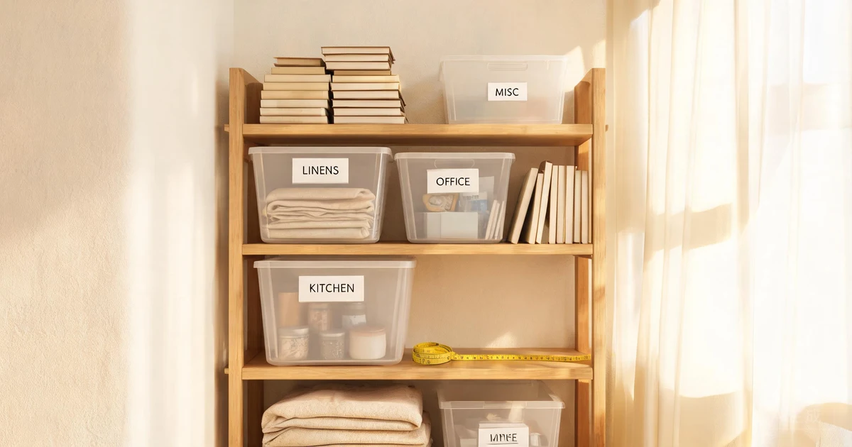 How Much Storage Do You Need? A Small Apartment Calculator