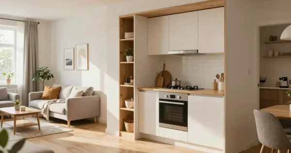 Zero-Counter Kitchen: Minimalist Storage for 3sqm Kitchens